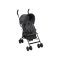 Kiplo - Compact Lightweight Folding Stroller with Sun Canopy and Integrated Basket - Mineral Graphite