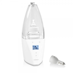 Warmy Advanced - Smart Digital Bottle Warmer and Sterilizer with Defrosting and Car Adapter