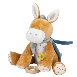 Leo the Donkey - Soft Musical Plush Toy 25 cm