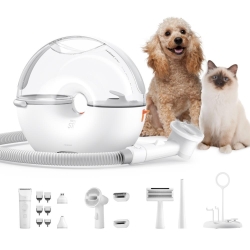 S1 Pro - 8-in-1 Grooming Kit with Vacuum for Dogs and Cats