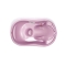 Onda - Baby Bathtub with Thermometer and Slide 0-12 Months - Pink