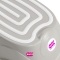 Herbie - Non-Slip Rubber Baby Booster Seat for Children - Grey