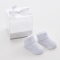 NANAN Soft Solid Color Socks - Light Blue