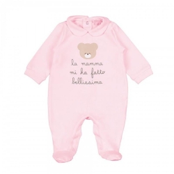 Baby Onesie Gift Set with Print 0-3 Months - Pink
