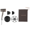 One Dry & Style - Thermacare Sensor Hair Dryer, Ionic Technology, 2000W and 4 Bronze Accessories