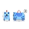 Ride-On Suitcase - Blue Dog