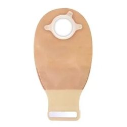 Natura+ 45 mm Transparent Two-Piece Open Bottom Ileostomy Bag - 10 Bags