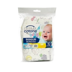 Dermacotone Baby - 10 Disposable Bibs with Food Catcher Pocket