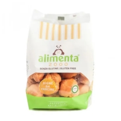 Homemade gluten-free zeppole cream puffs, ideal for filling, 100g