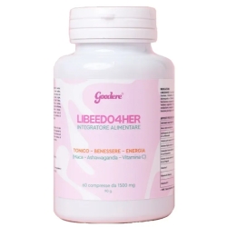 Goodere Libeedo4Her 60 Tablets - Adaptogenic tonic supplement and mental well-being