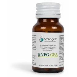 B Veg-Gea 30 Capsules of 500 mg - Food supplement based on B vitamins