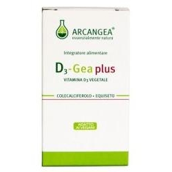D3-Gea Plus 2000Ui Drops 20 ml - Vegetable vitamin D3 supplement for the immune system and bones