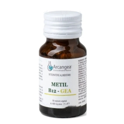 Methyl B12-Gea 30 Capsules - Supplement for energy, nervous system and immunity
