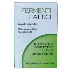 Lactic Ferments 120 Tablets - Supplement for intestinal flora