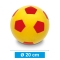 Soft Football Big - Soft Sponge Ball, Assorted Colors, 200 mm