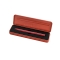 Ineo - Ballpoint Pen with Case, M Tip, Satin Red Color