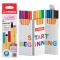 point 88 - 18 Fineliner Zig Zag Assorted Colors Fine Tip 0.4 mm