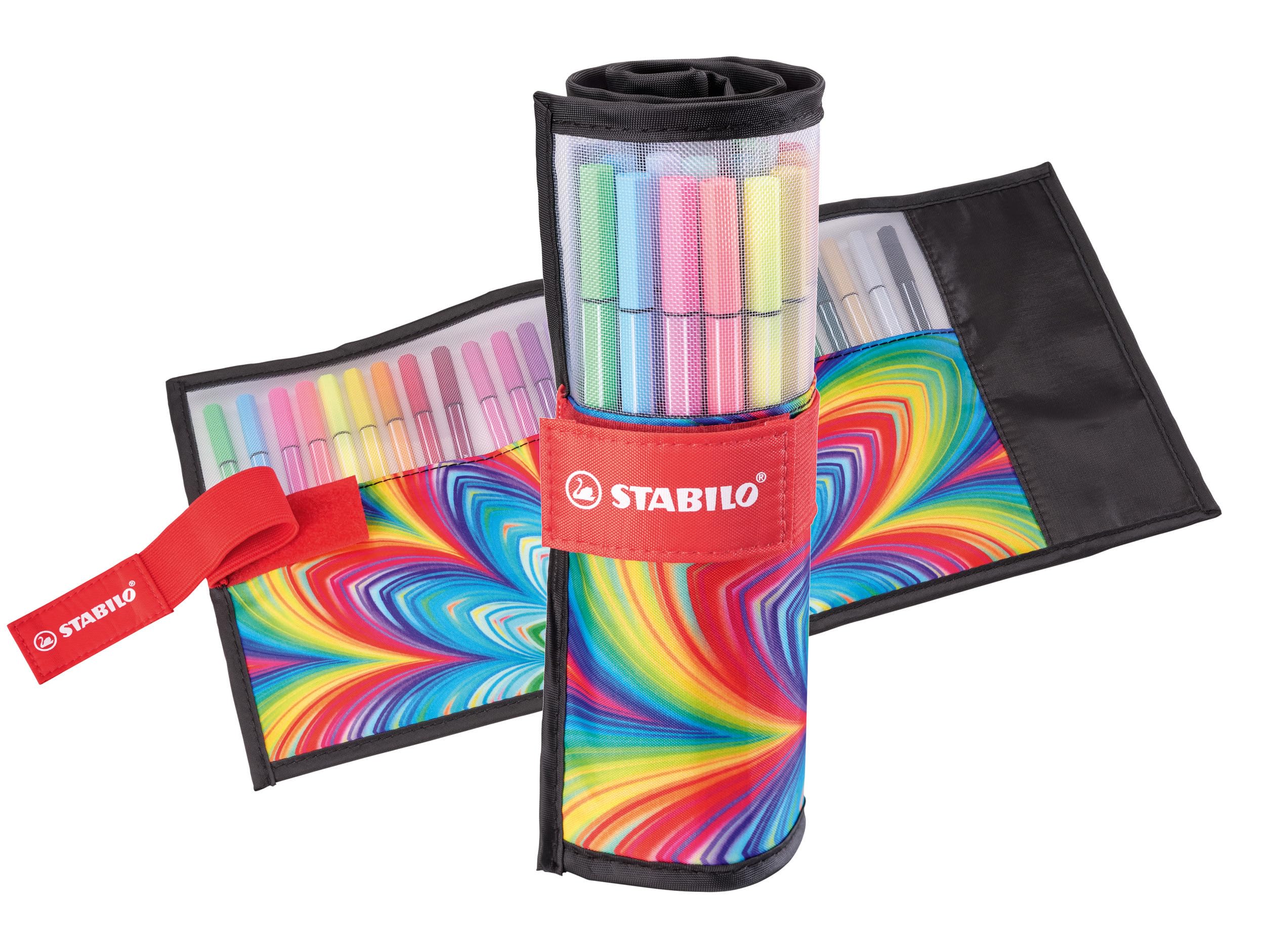Pen 68 - Rollerset 25 Premium Markers Assorted Colors Medium Tip 1 mm
