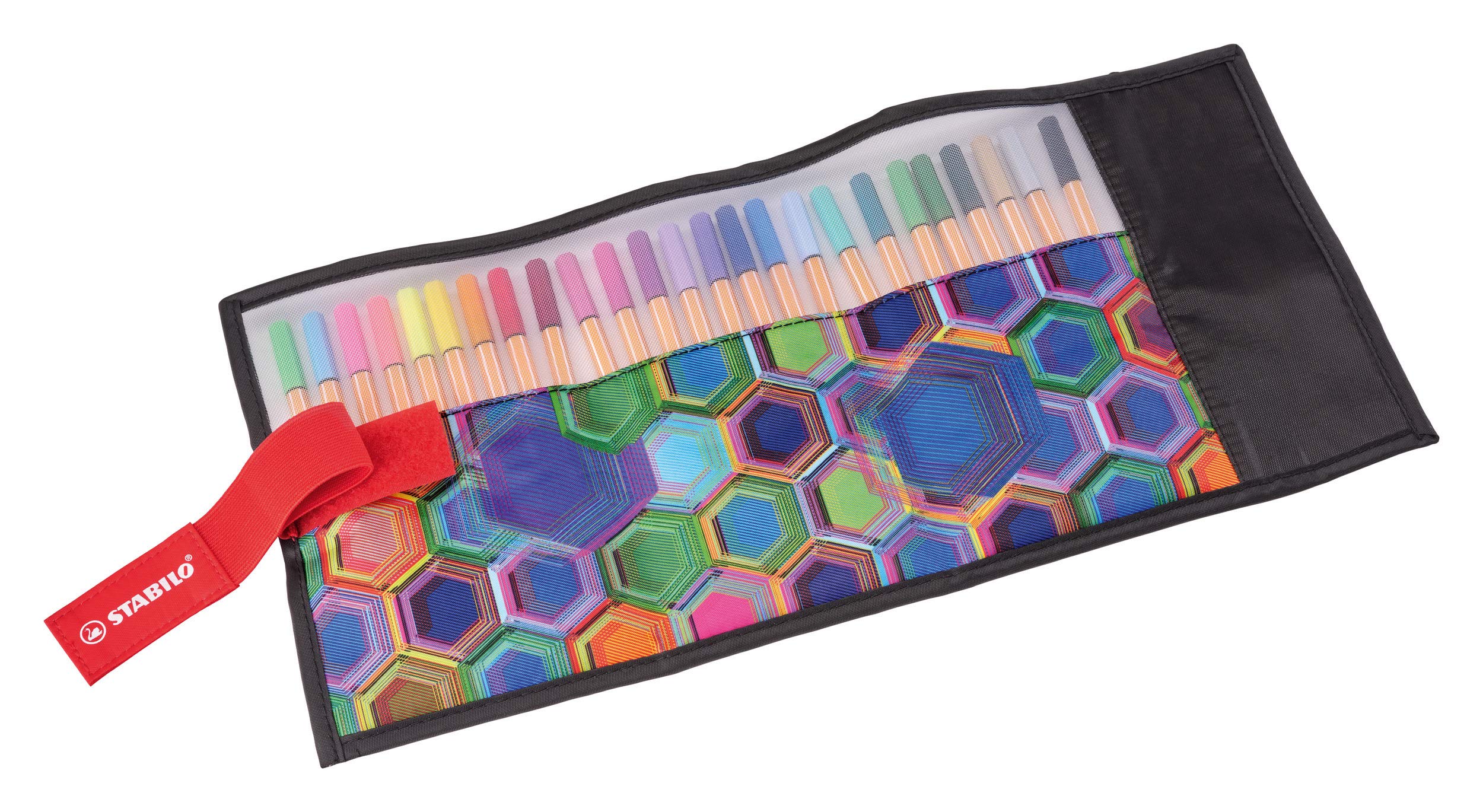 point 88 - Rollerset 25 Fineliner Markers 0.4 mm Tip Assorted Colors