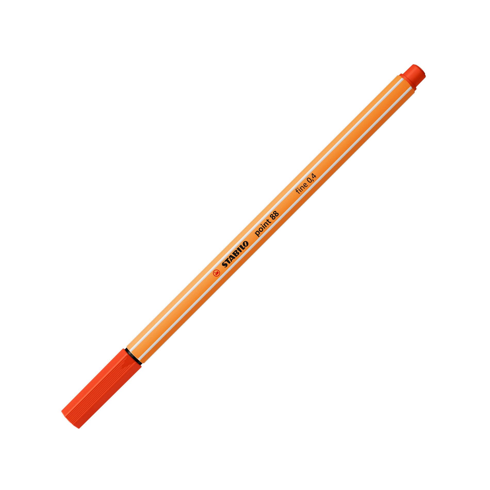 point 88 - Rollerset 25 Fineliner Markers 0.4 mm Tip Assorted Colors