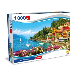 Italy Puzzle - Lake Como 1000 Pieces 70x50 cm