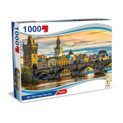 Puzzle Czech Republic - Prague Charles Bridge 1000 Pieces 70x50 cm