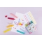 Video Candy Collection - 6 Pastel Highlighters Assorted Colors Limited Edition