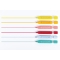 Video Candy Collection - 6 Pastel Highlighters Assorted Colors Limited Edition