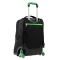 3-Wheel School Trolley - Convertible Backpack, Urban Design Fluorescent Black Green, Unisex 34 Liters