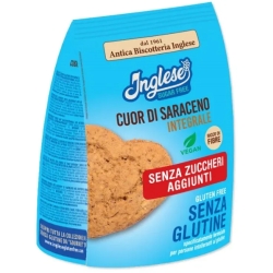 Cuor di Saraceno - wholemeal buckwheat biscuits, gluten-free and without added sugar, 200g