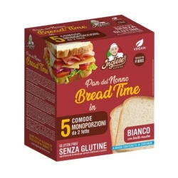 Bread Time - Gluten-free and lactose-free white bread, rich in fiber, 250 g