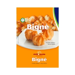 Bignè - gluten-free, hollow and crispy 90g cream puffs
