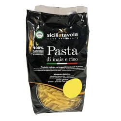 Corn and Rice Mezze Penne - 100% Natural Gluten-Free Pasta 400g