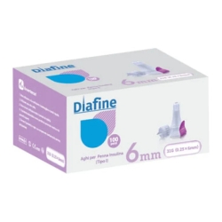 Diafine Lancing Needle 31Gx6Mm - For Insulin Pen - 100 needles