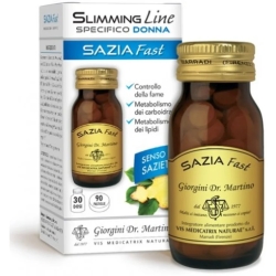 Sazia Fast Donna 90 Tablets - Supplement to promote satiety and weight loss