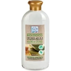 Organic intimate cleanser pH 4.5 aloe and olive 250 ml (Damaged package)