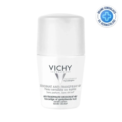 deodorant anti-transpirant - sensitive or shaved skin roll on deo 50 ml