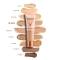 MinéralBlend - Moisturizing Foundation Natural Cover N.09 Agate 30 ml