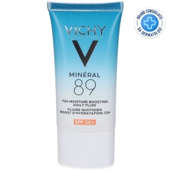 Mineral 89 - Daily Fluid 72H Moisture Booster SPF50+ - Face Fluid 50 Ml