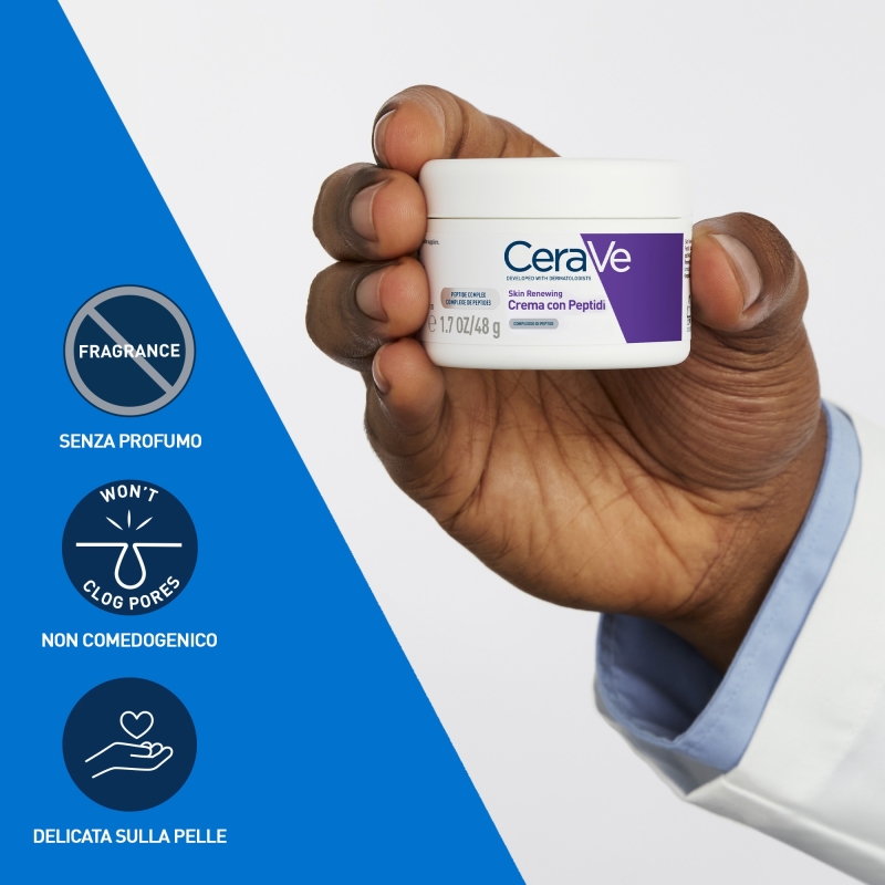 Cerave skin renewing - anti-aging firming face cream with peptides