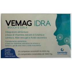 Vemag Hydra Mouth and Throat Berry Flavor 20 Tablets - Mouth and Throat Supplement