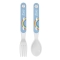 4-Piece Melamine Cutlery Set for Kids, Assorted Colors