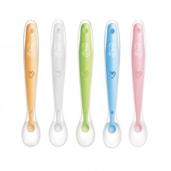 Silicone Spoon - Step 2 for 6 M+ assorted colors