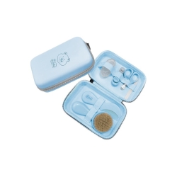 Baby Care Set for Newborn Care and Hygiene - 6 Essential Accessories - Blue