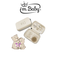 Baby Care Set for Newborn Care and Hygiene - 6 Essential Accessories - Beige