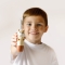 Gio dog Brown - Sonic Toothbrush for Children with Illuminated Head