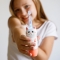 Gio Cat White - Sonic Toothbrush for Children with Light-Up Head