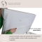 Jolie - Changing Mat with Safety Sides in Dove Grey PVC