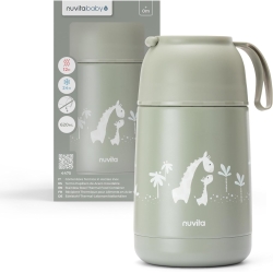 THERMOS - 620 ml Stainless Steel Thermal Food Container - Green