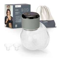 Wearable Electric Breast Pump - Single with 3 Stages, Vibration Stimulation, Silent and USB-C Rechargeable